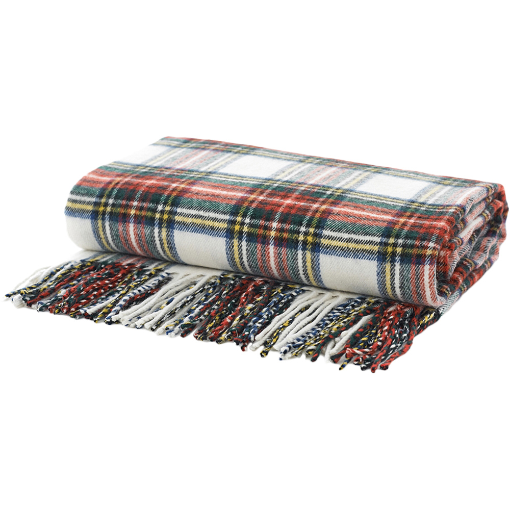 The Lyndon Company Stewart Dress Acrylic Throw 140 x 185cm Image 1