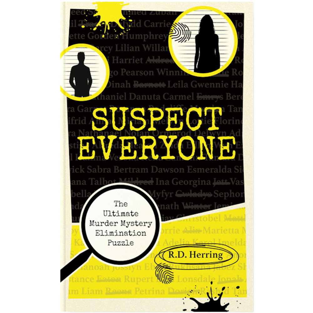 Suspect Everyone Detective Book by R.D. Herring Image 2