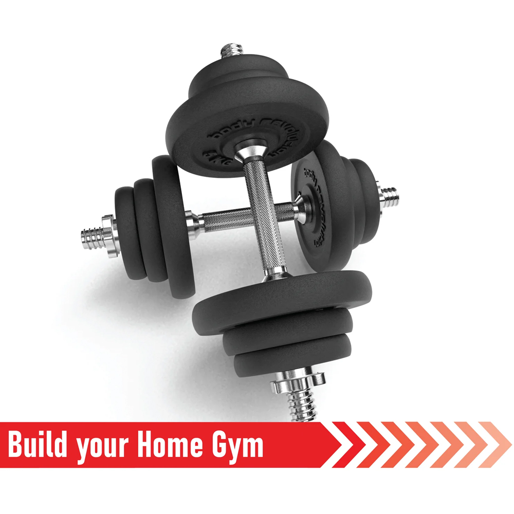 Body Revolution Cast Iron Dumbbell Set 15kg Image 4