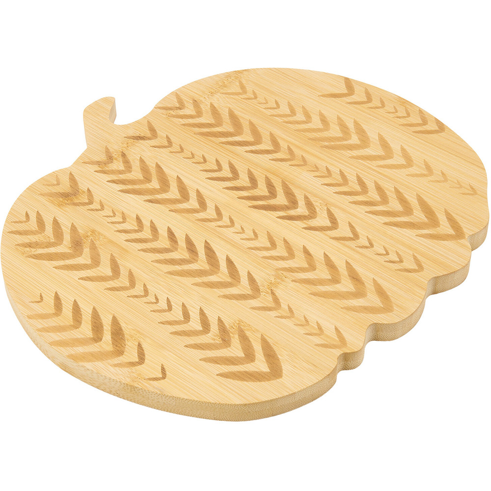 Patterned Pumpkin Serving Board Natural Image 6