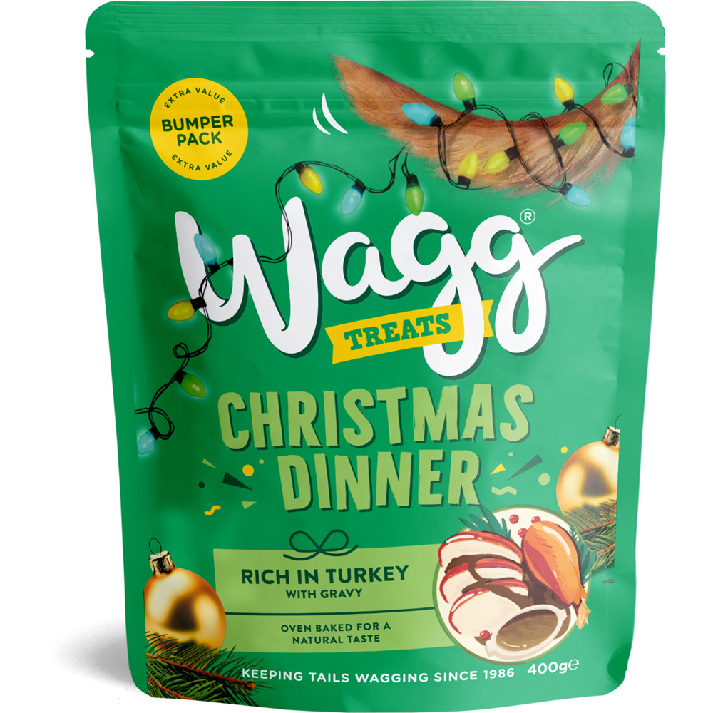 Wagg Three Bird Roast or Christmas Dinner Dog Treats Image 9