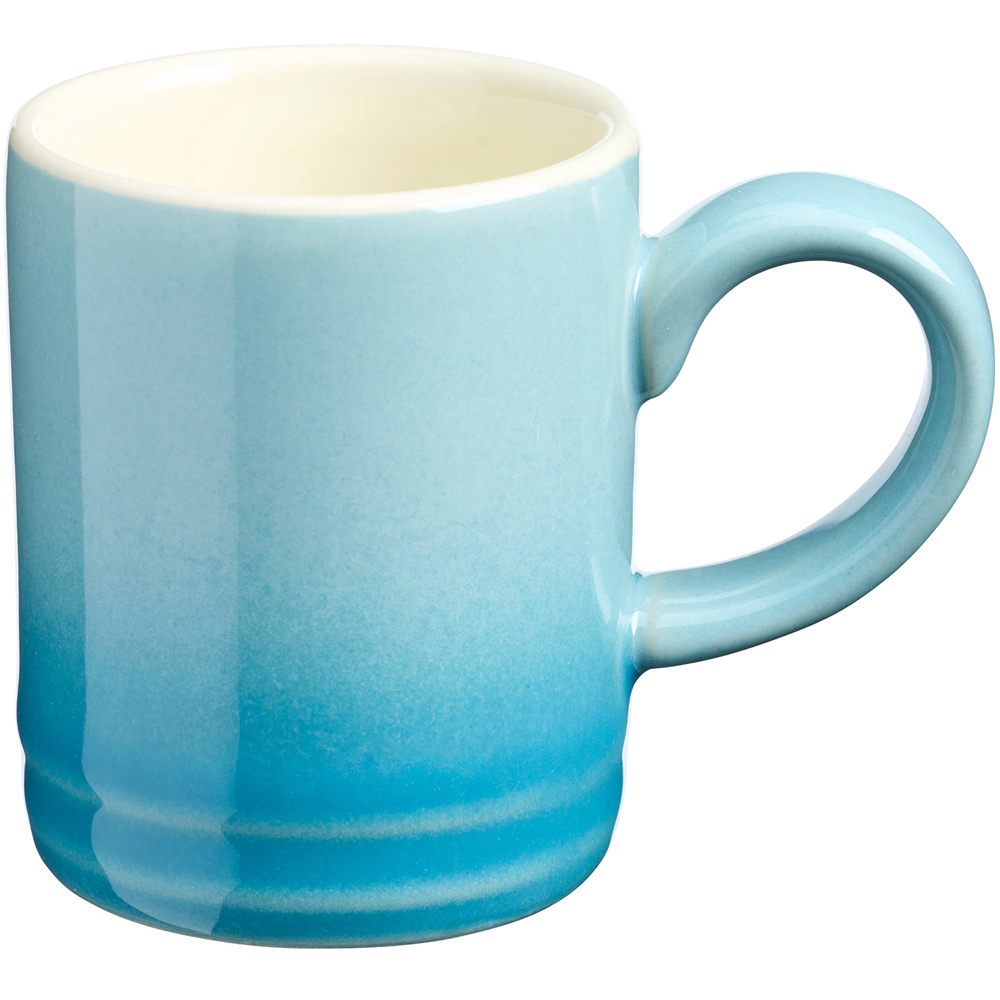 Cooks Professional Blue Espresso Stoneware Cups 4 Pack Image 2