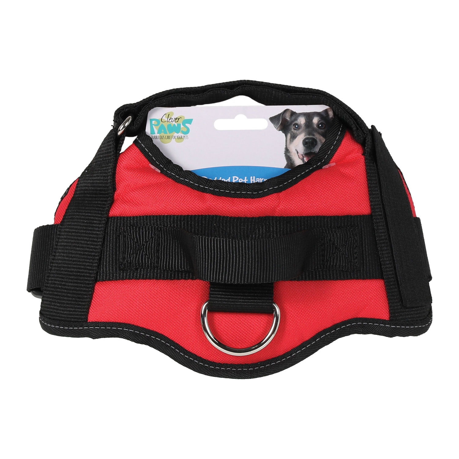 Padded Dog Harness - Red / XS Image 1