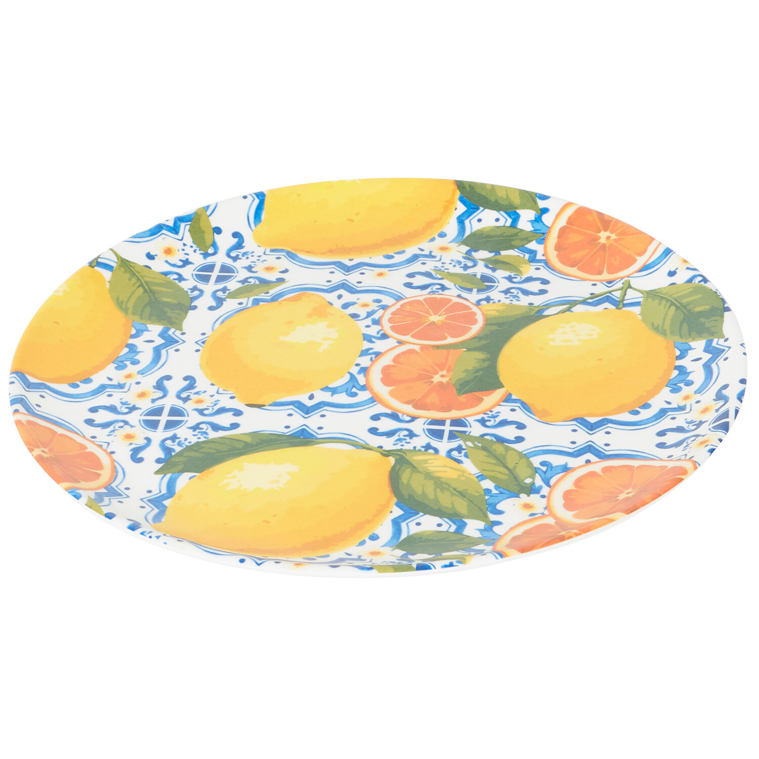 Dolce Vita Melamine Plate Blue / Side Plate Image 3