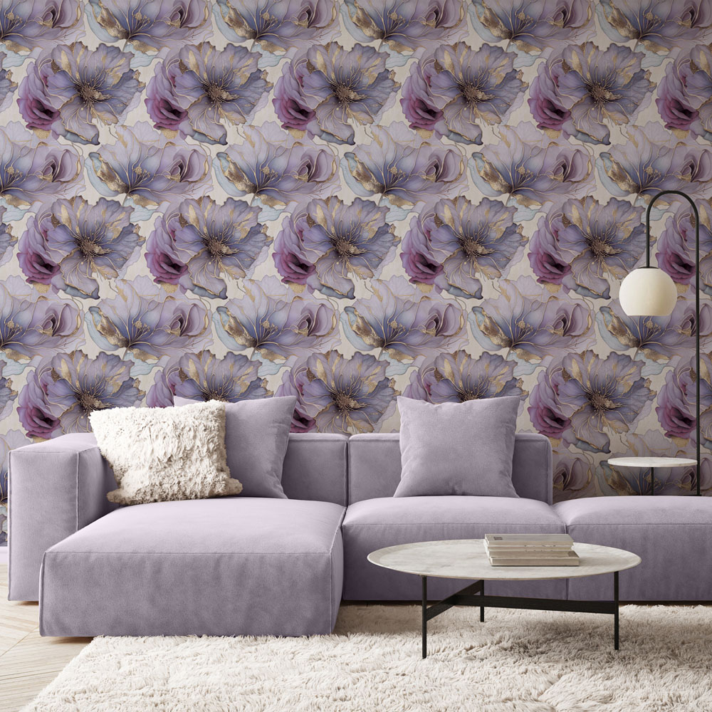 Muriva Renata Floral Multicolour Wallpaper Image 6