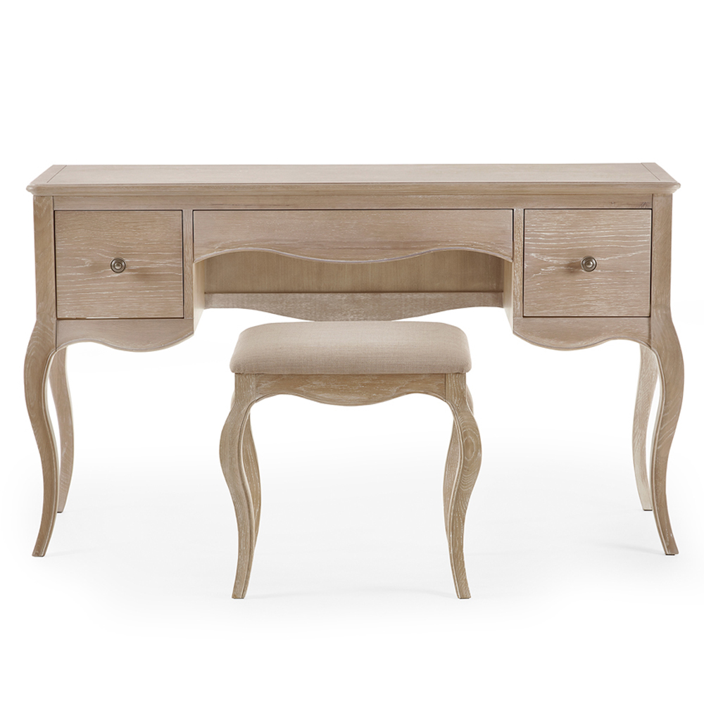 Julian Bowen Camille 2 Drawer Dressing Table Set Image 3