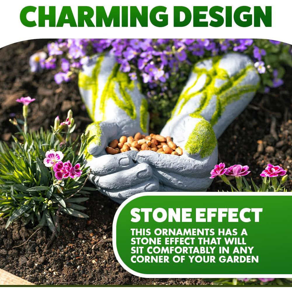 Marco Paul Wall Mounted Resin Hand Garden Ornament Image 5