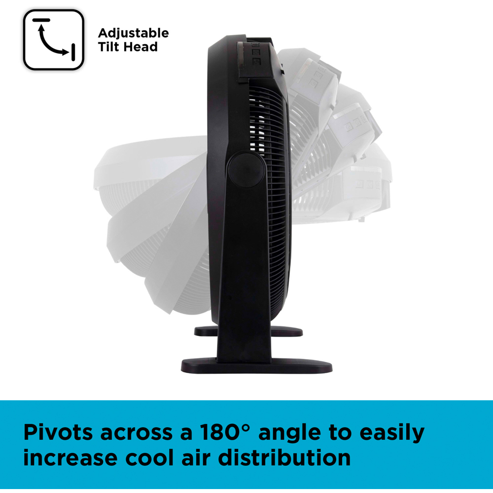 Black+Decker Black High Velocity Air Circulator 20 inch Image 7