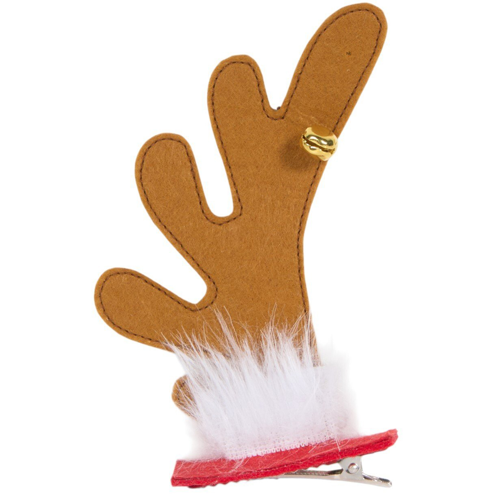 Reindeer Hair Clips Image 2