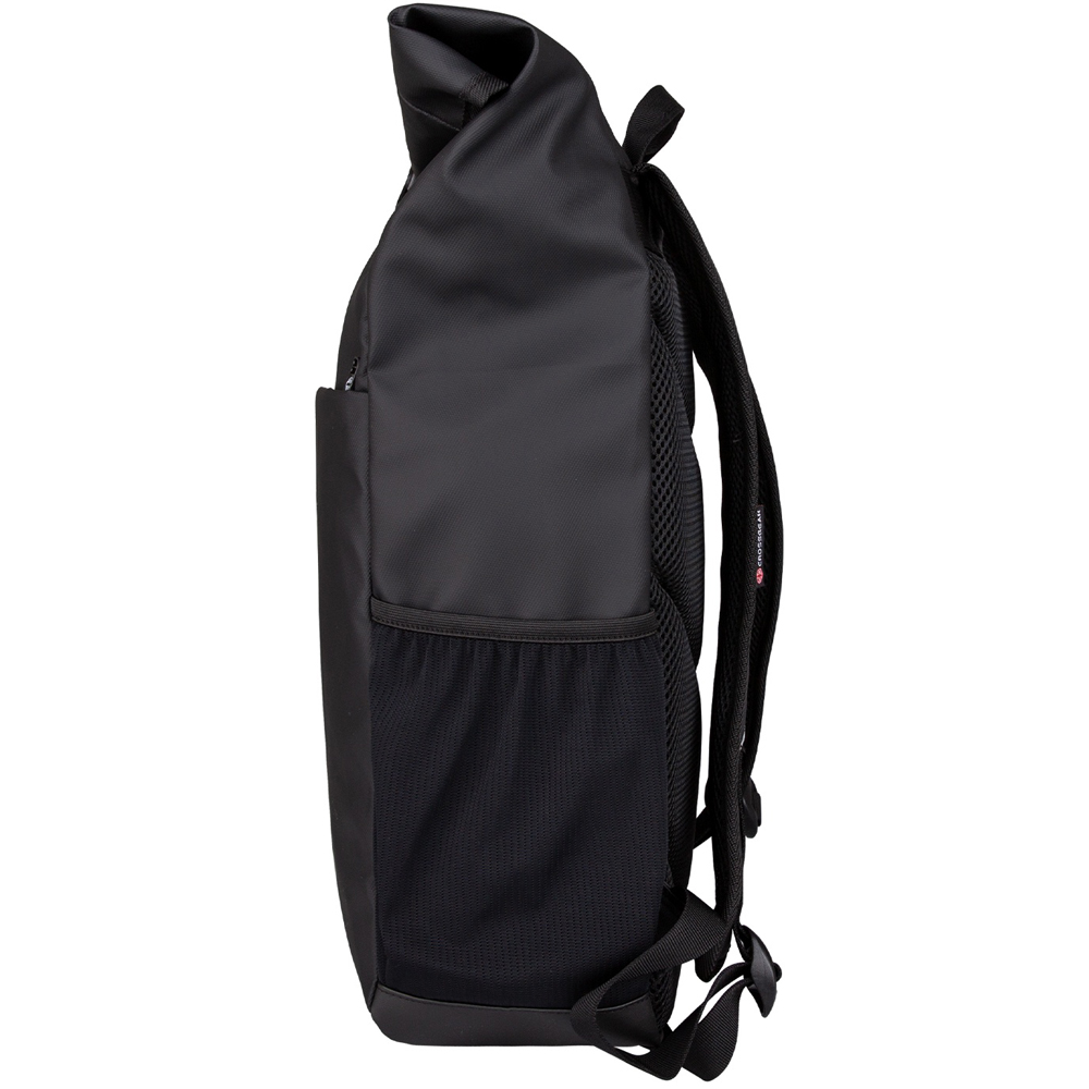 Crossgear Rebel Black Roll Top Backpack 46cm Image 4