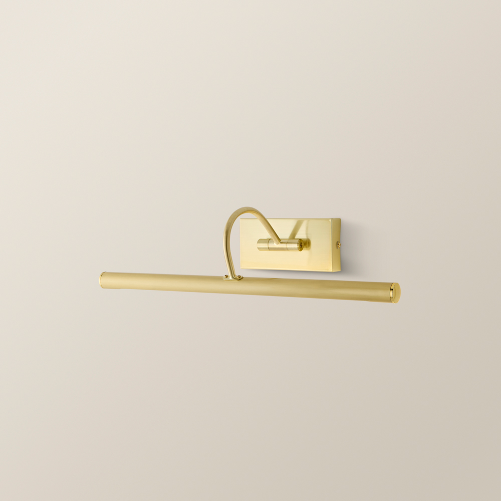 ValueLights Alana Brushed Gold LED Wall Light Image 5