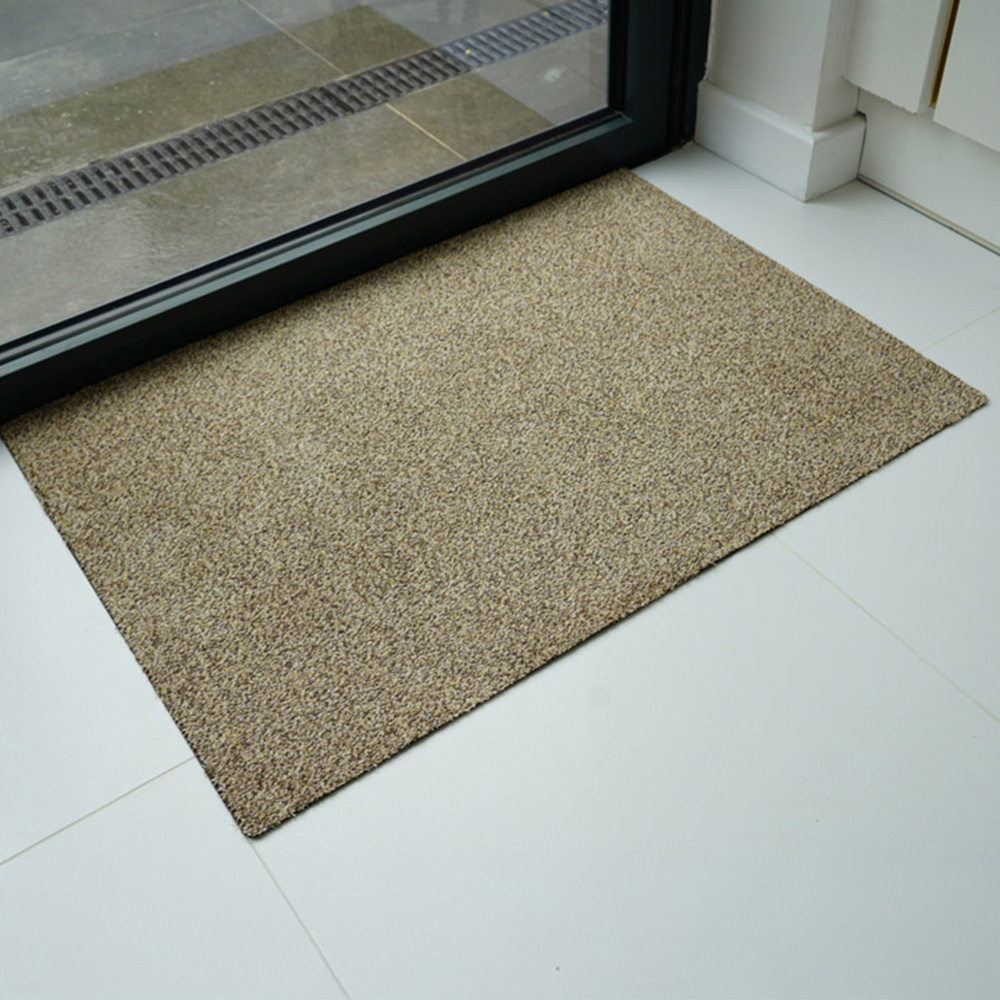 Desire Rugs Beige Non Slip Absorbent Dirt Trapper Entrance Door Mat 50 x 80cm Image 2