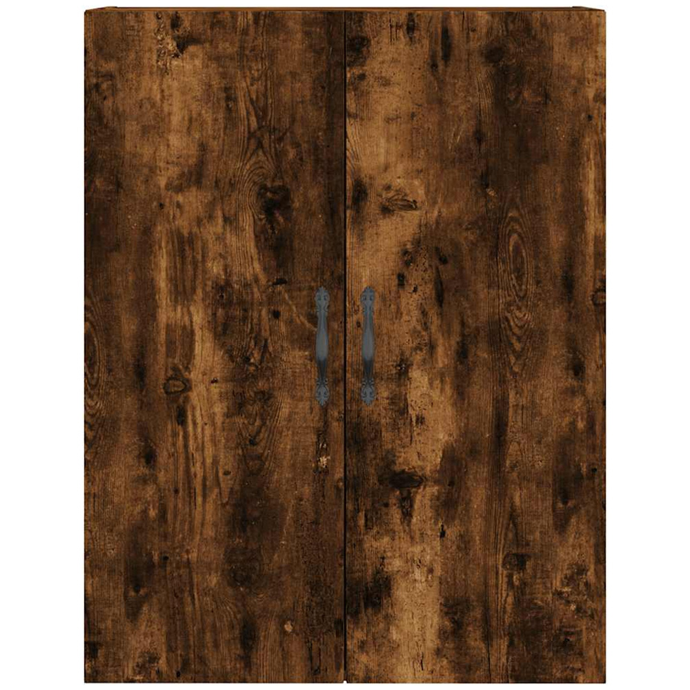 vidaXL 2 Door Smoked Oak Wall Mounted Cabinet Image 7