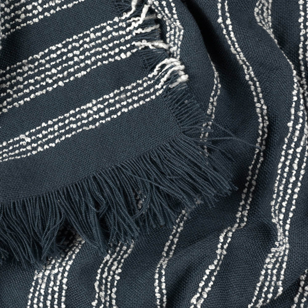 Hoem Jour Dusk Woven Fringed Throw 130 x 180cm Image 3
