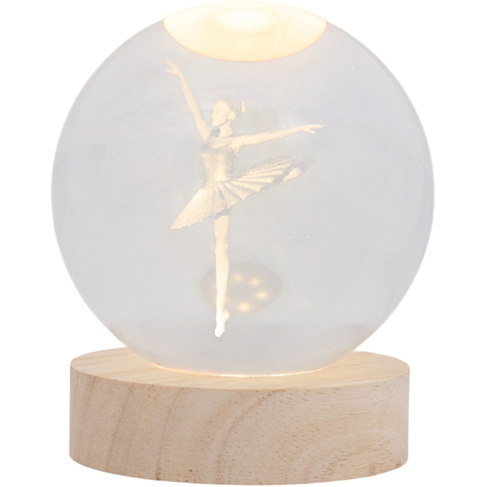 Ballerina Mini Glass Ball Light Image 2