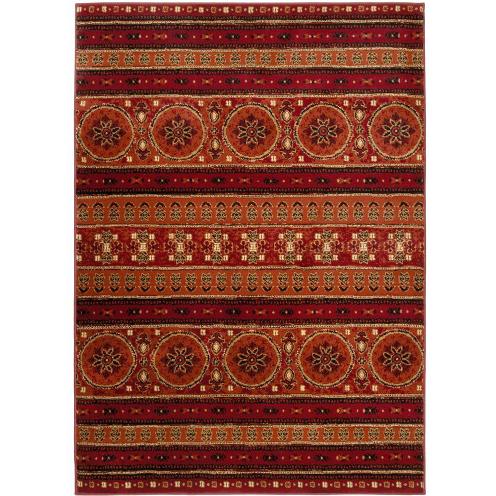Homemaker Kellan Terracotta Tribal Rug 200 x 285cm Image 2