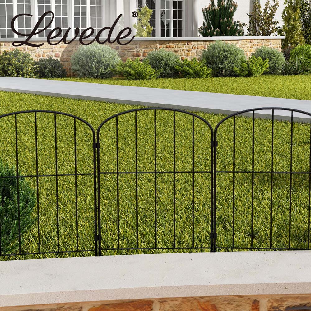 Levede Metal Animal Barrier Garden Fence 61 x 32cm 10 Pack Image 8