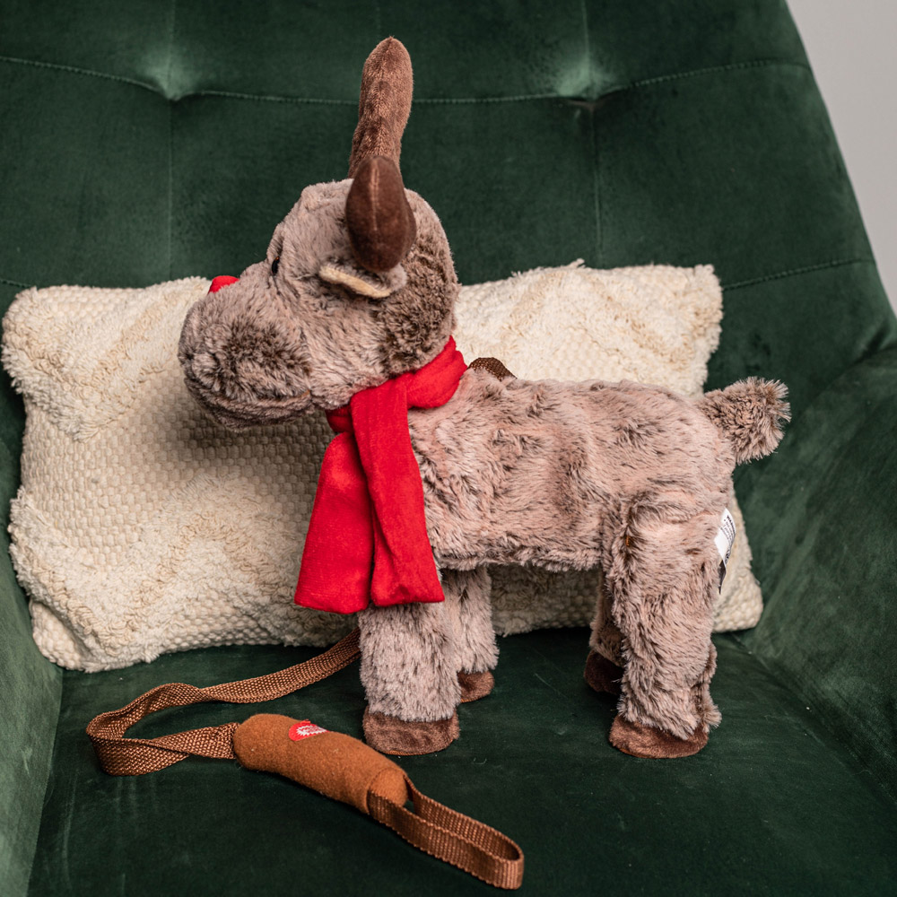 Samuel Alexander Animated and Musical Brown Plush Walking Reindeer Christmas Decoration 39cm Image 7