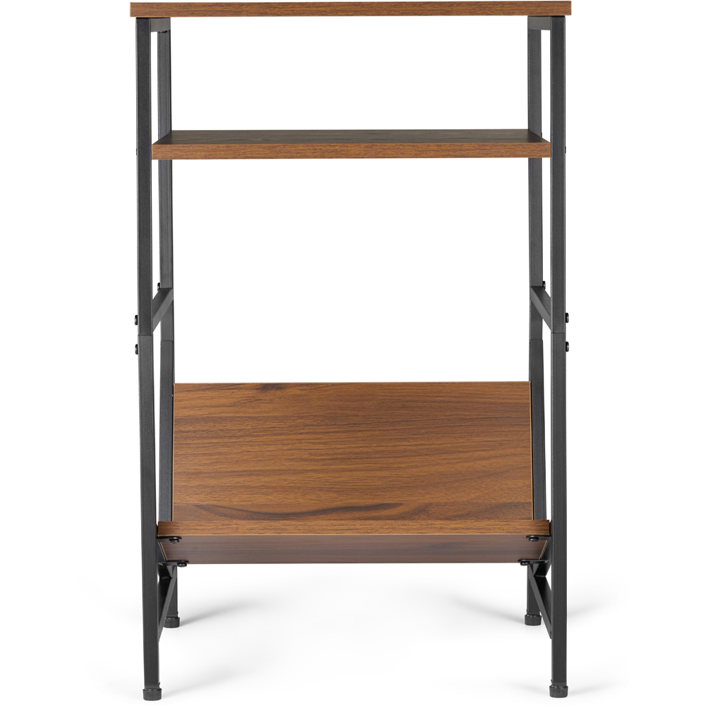 TTAP Marconia Walnut 2 Shelf Turntable Entertainment Stand Image 2