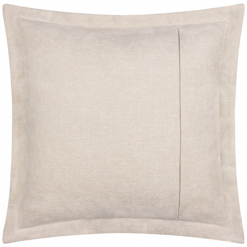 Yard Dune Grey Chenille Polyester Filled Cushion 50 x 50cm Image 2