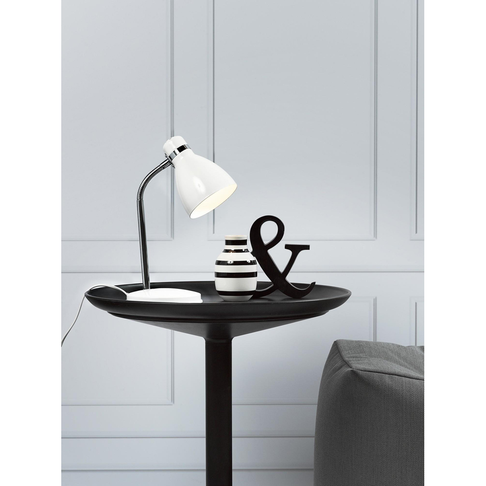 Nordlux Cyclone White Table Lamp Image 2