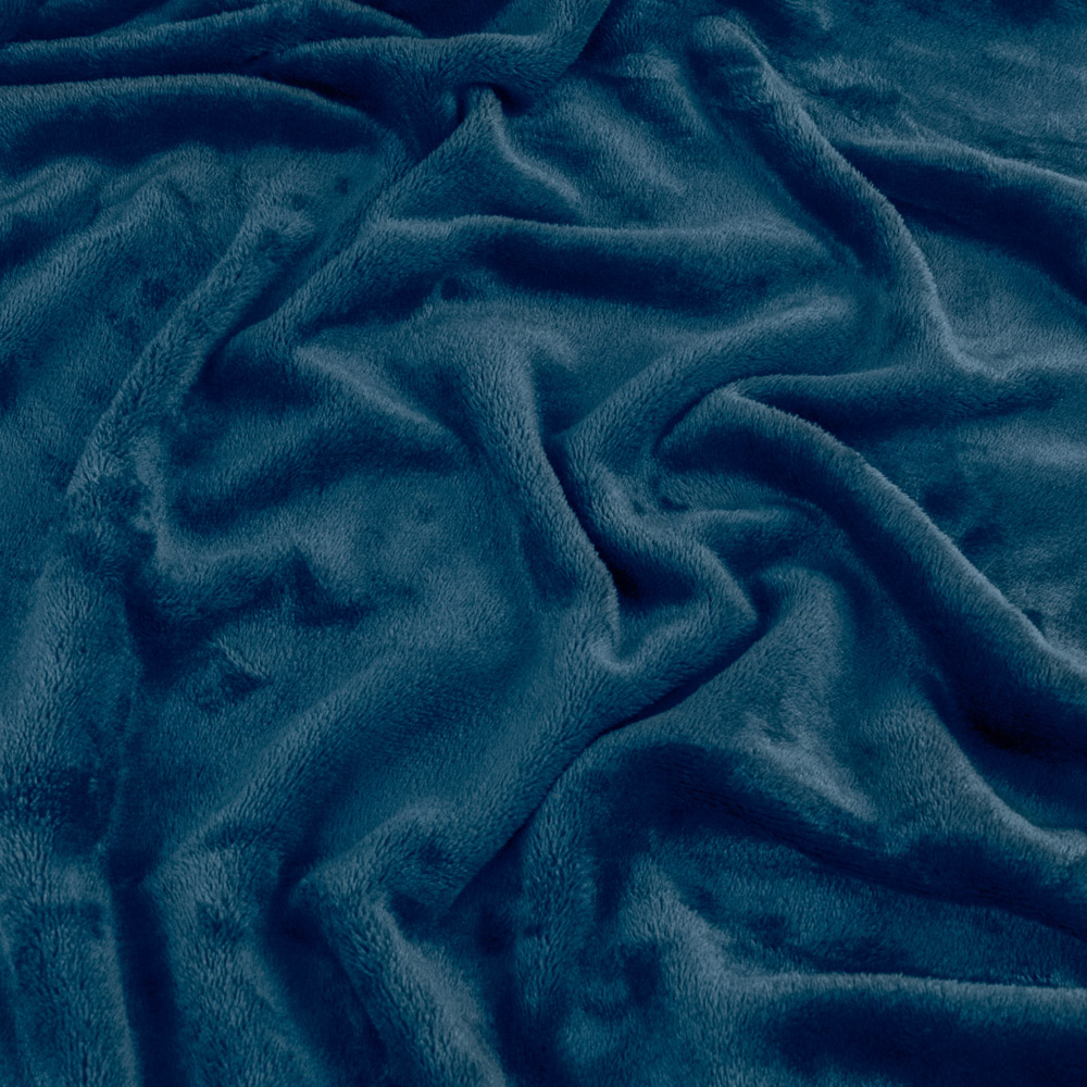 Furn Harrow Midnight Fleece Throw 140 x 180cm Image 3