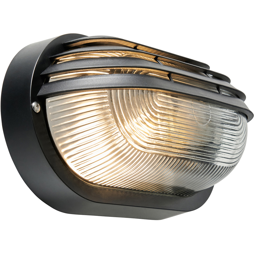 Coast Purlie Black Oval Bulkhead Wall Light Image 3