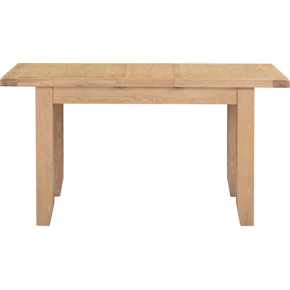 Seconique Windsor 8 Seater 120-150cm Extending Dining Table Natural Oak Image 4