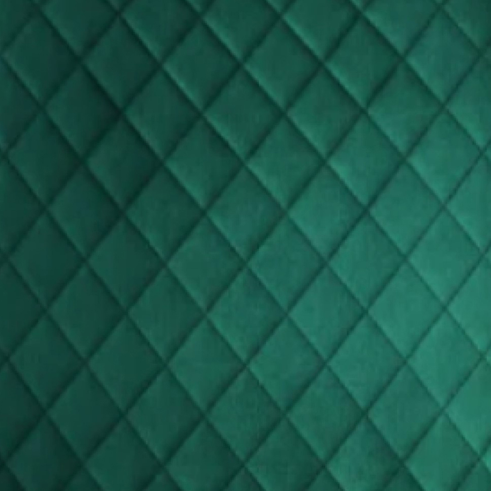 Lexi Set of 4 Green Velvet Fabric Dining Chairs Image 6