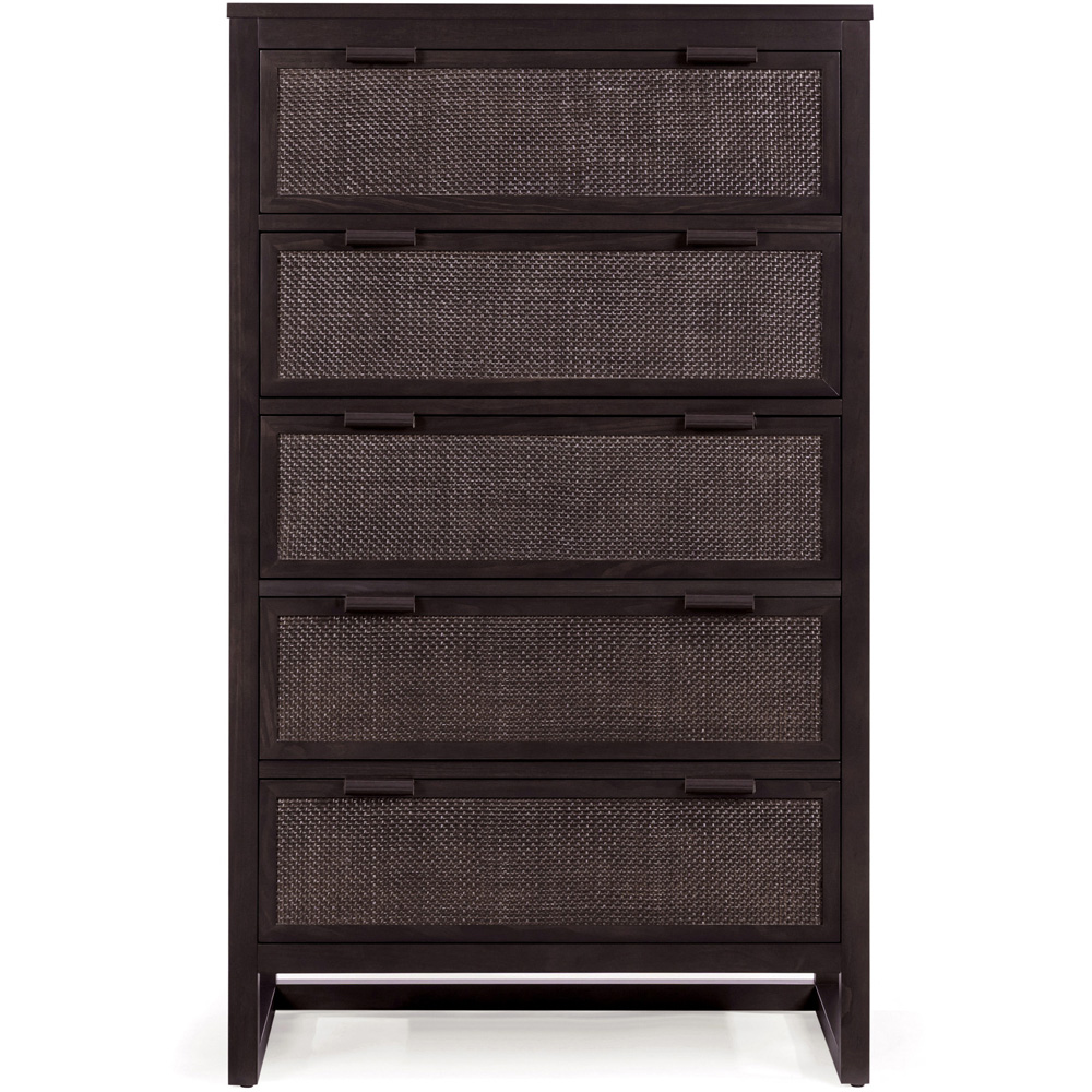 Teamson Home Hatteras 5 Drawer Espresso Dresser Image 3