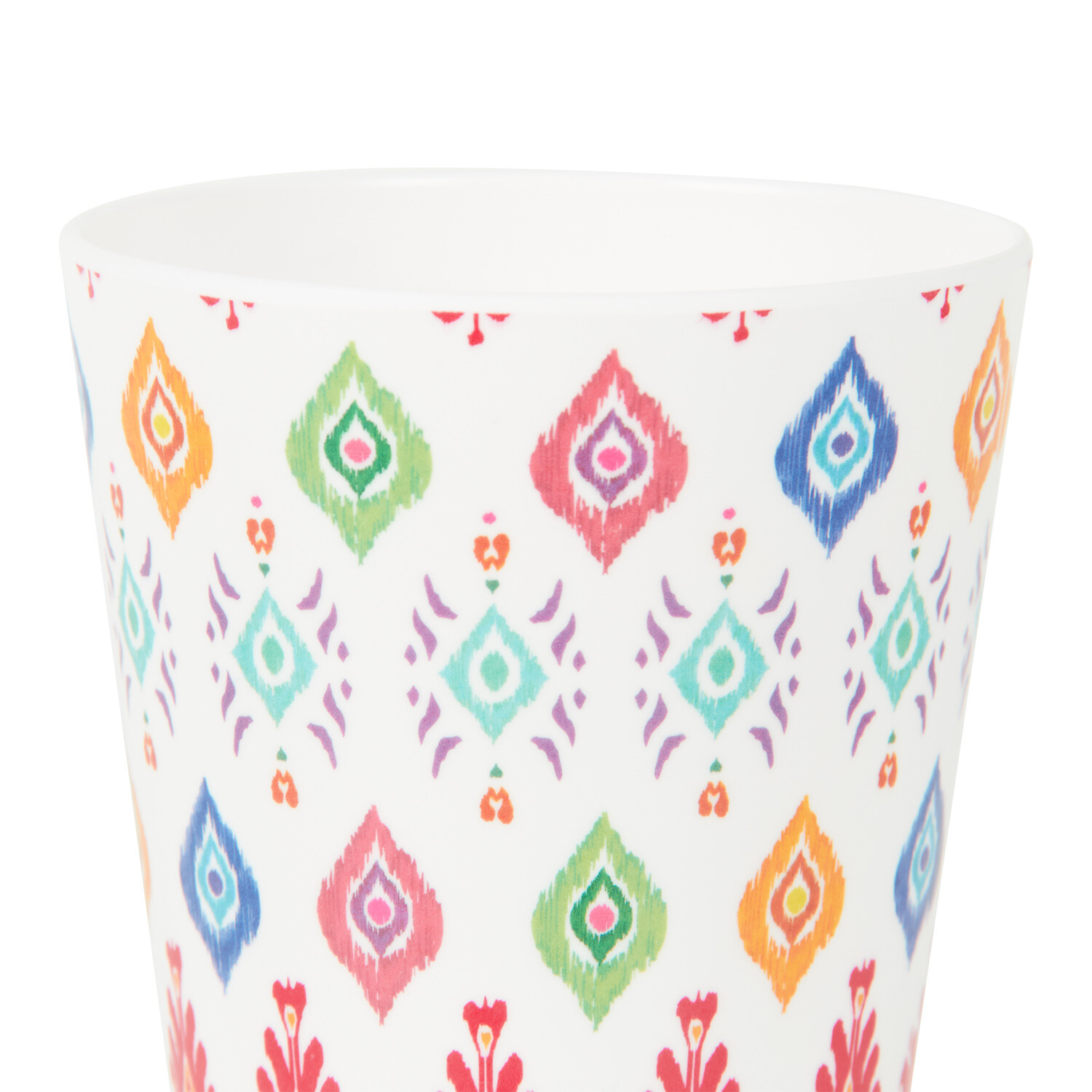 Sahara Brights Melamine Tumbler - White Image 4