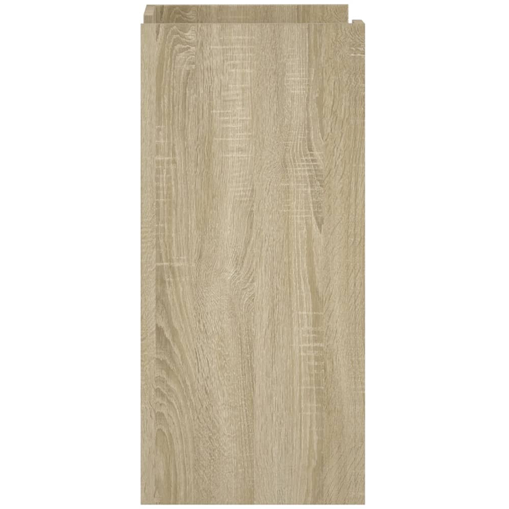 vidaXL Single Door Sonoma Oak Sideboard Image 5