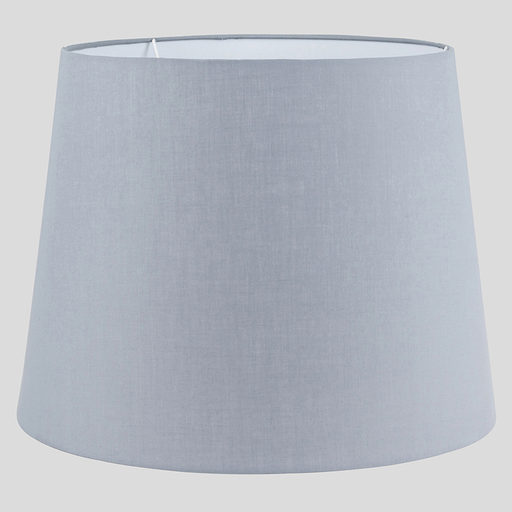 ValueLights Aspen Grey Tapered Lamp Shade XL Image 2