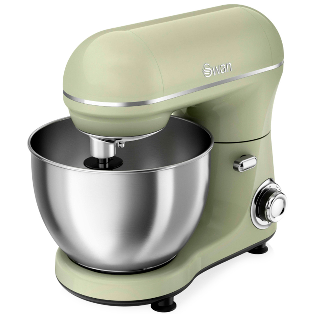 Swan SP21060BLN Green Retro Stand Mixer 800W Image 1