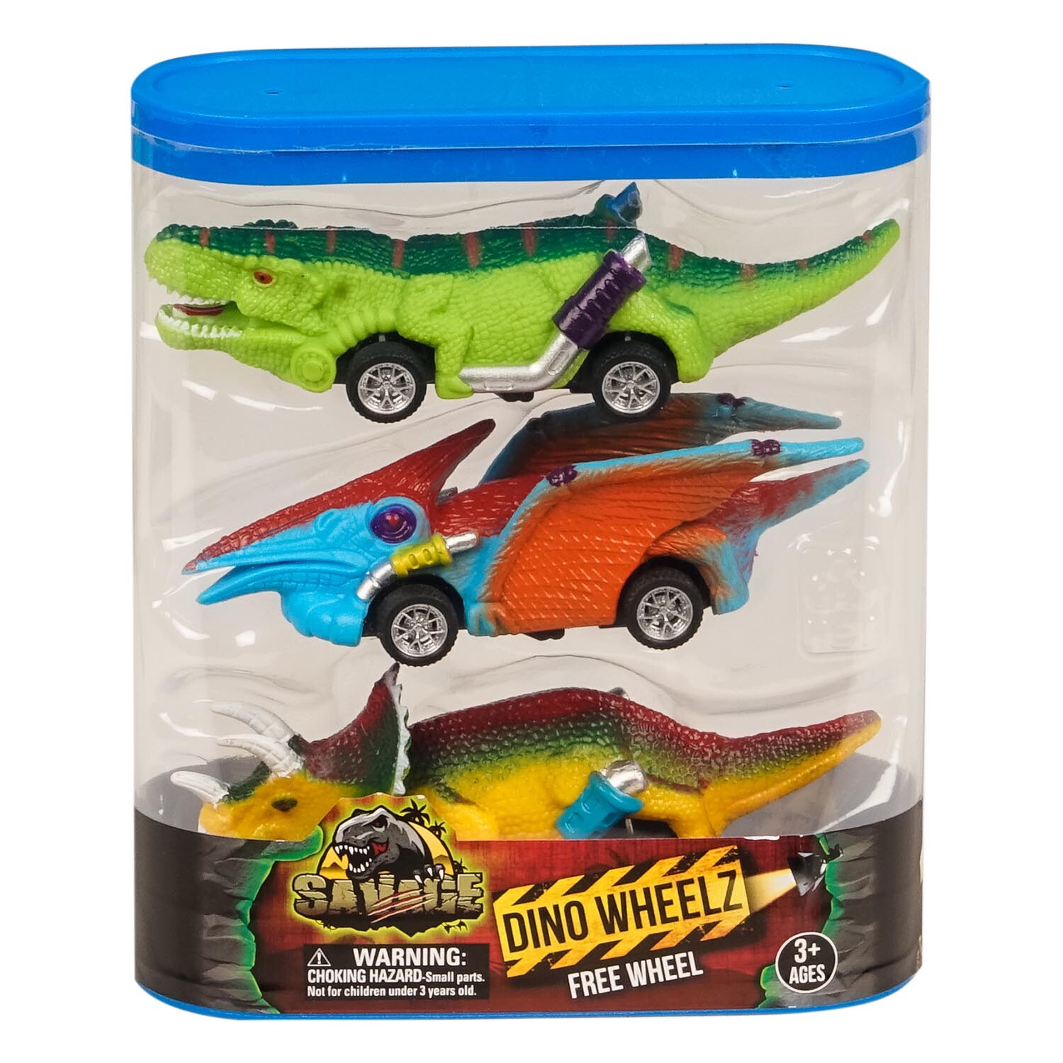 Dino Wheelz Vehicles Toy 3 Pack Image 1
