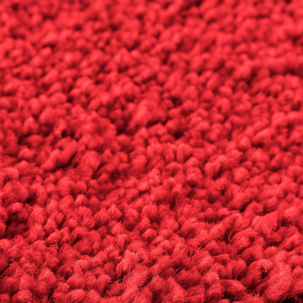 vidaXL Red Anti-Slip Bath Mat 50 x 80cm Image 4