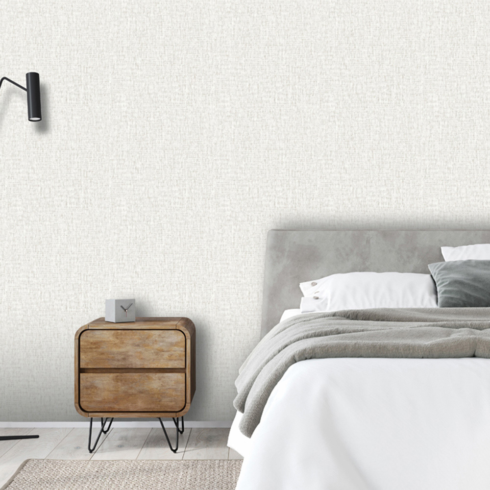 Design ID Engraved Off White Wallpaper Image 2
