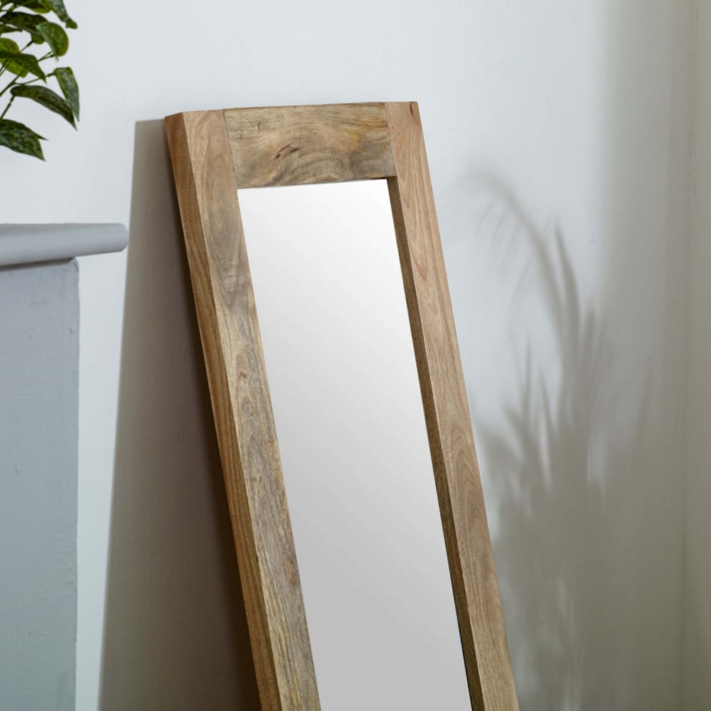 Brooklyn Surrey Solid Wood Frame Mirror Extra Long Image 3