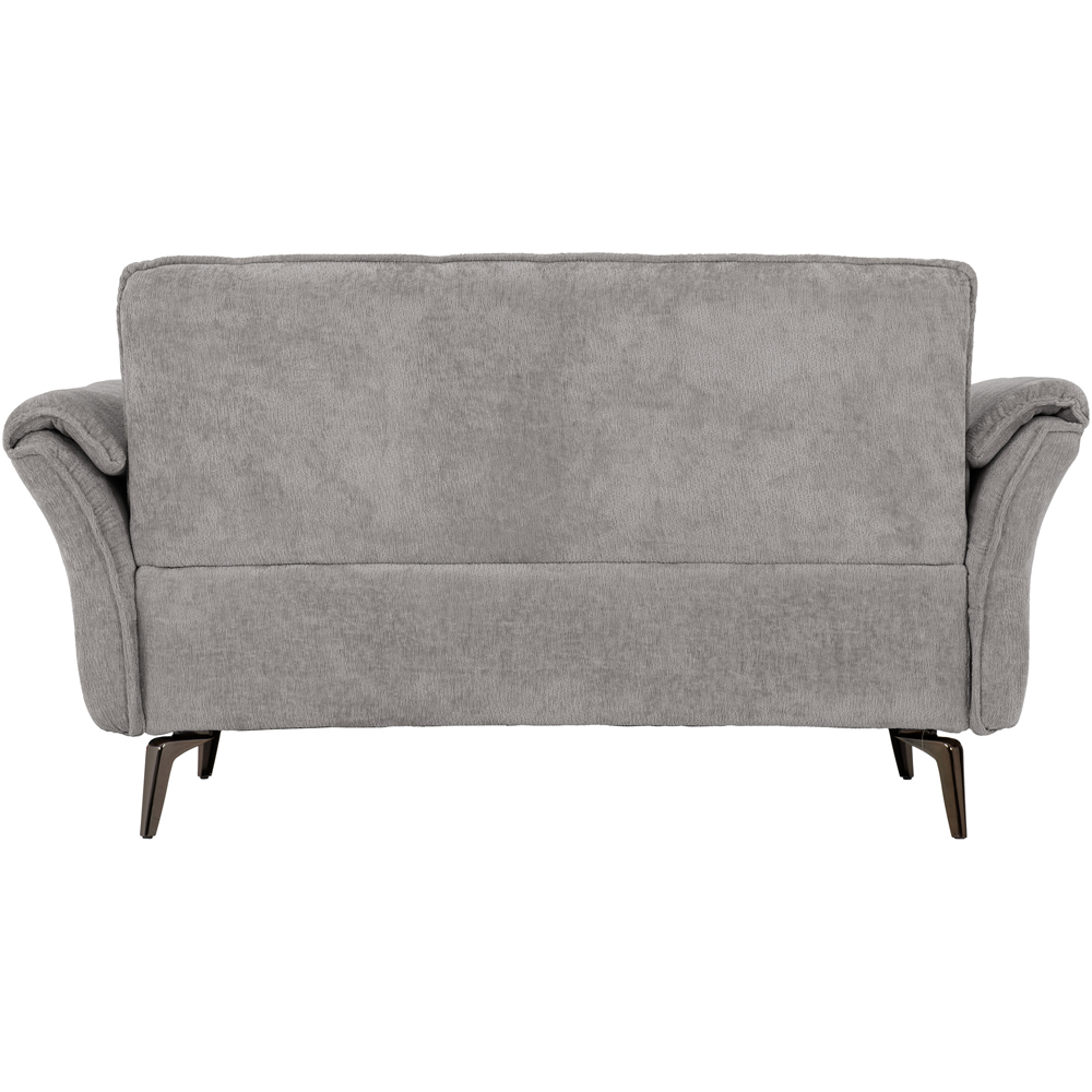 Seconique Amalfi 2 Seater Grey Fabric Sofa Image 5