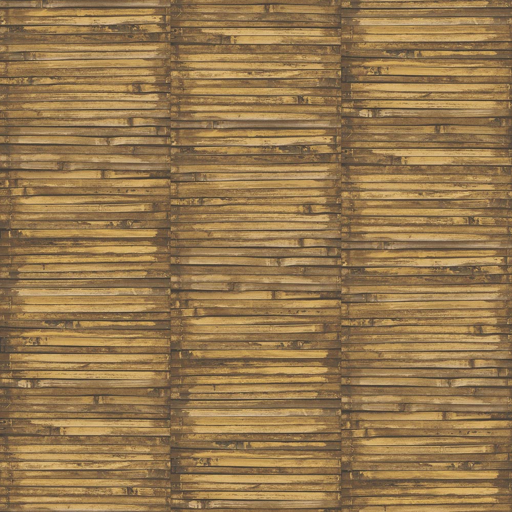 Galerie Global Fusion Bamboo Brown Wallpaper Image 1