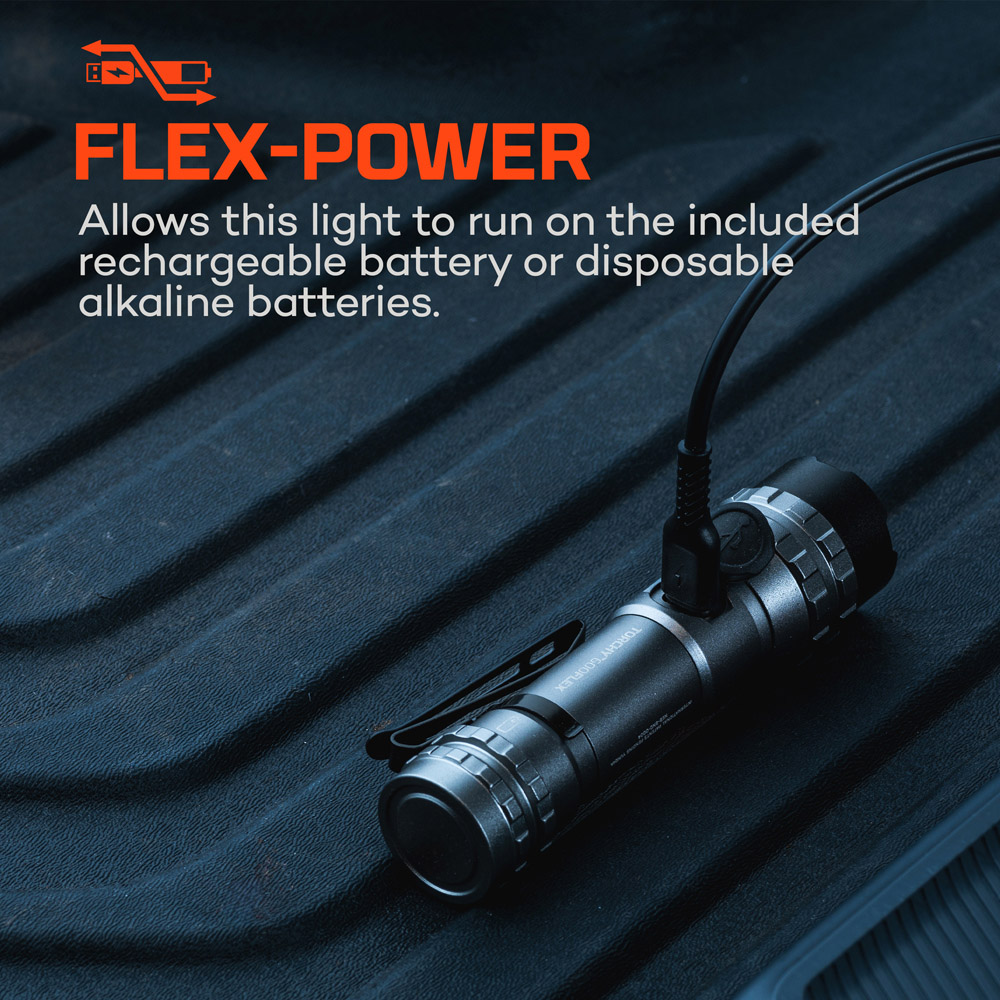 Nebo Rechargeable Triple Threat Light Kit with Batteries Image 9