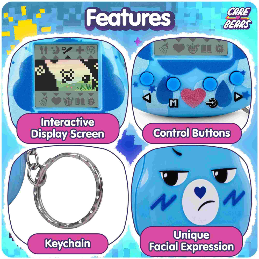 Thumbs Up Care Bears Grumpy Bear Kea Kuma Digital Pet Image 5