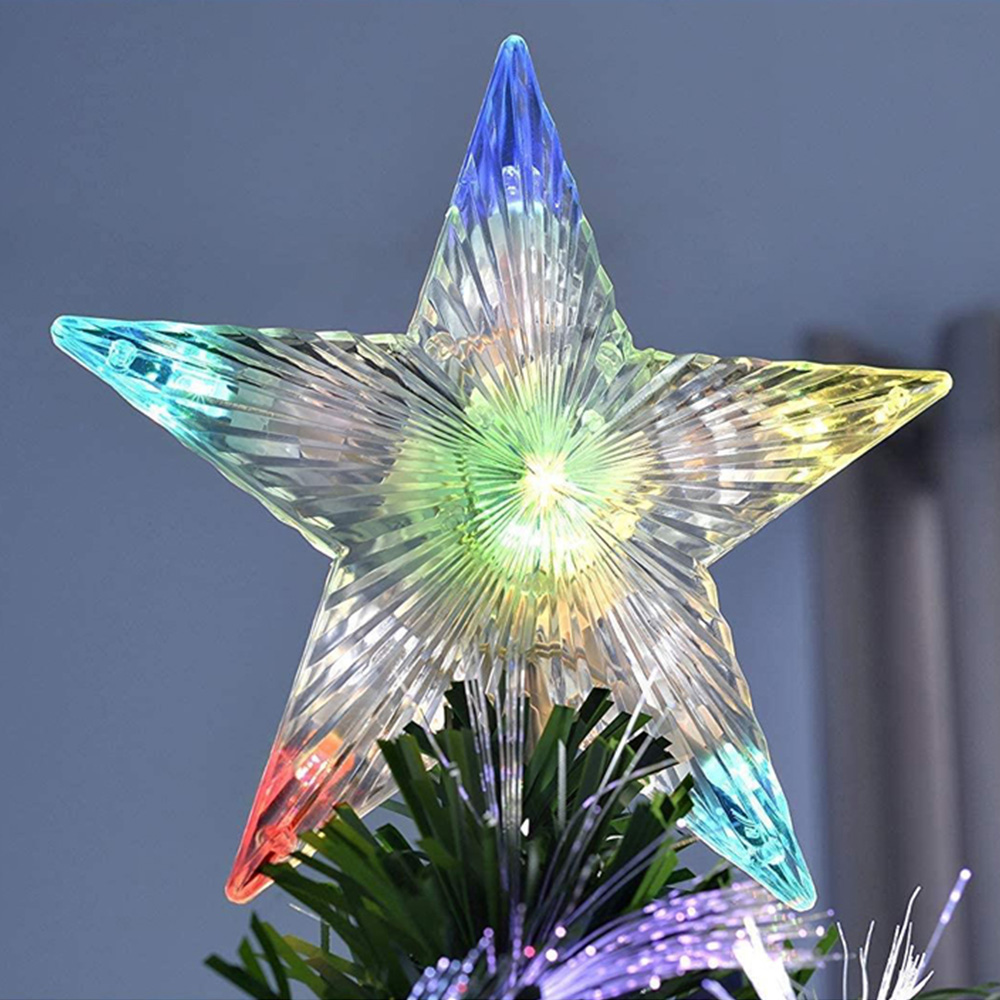 Shatchi Firework  Fibre Optic Artificial Christmas Tree 4ft Image 3