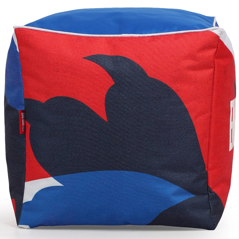 Kaikoo England FA Football Blue Top Printed Sides Cube Image 4