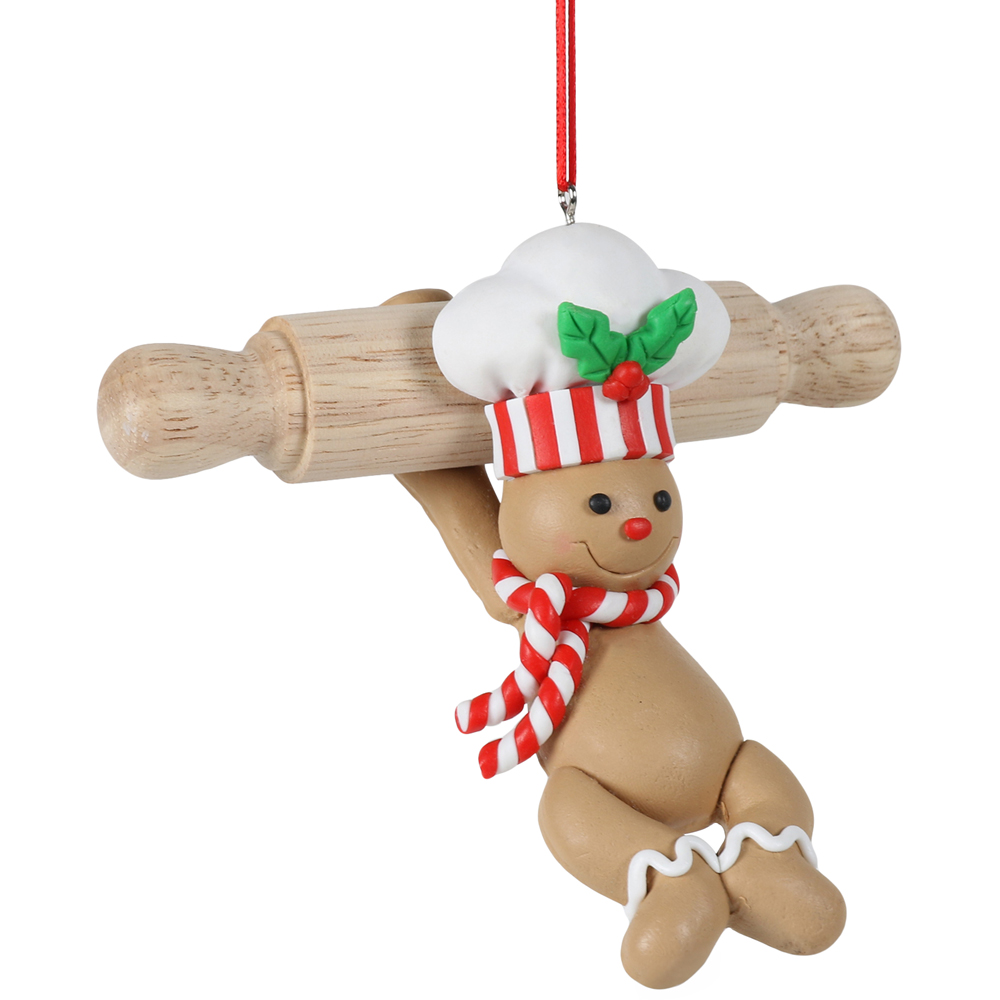 Rolling Pin Gingerbread Decorations Image 5