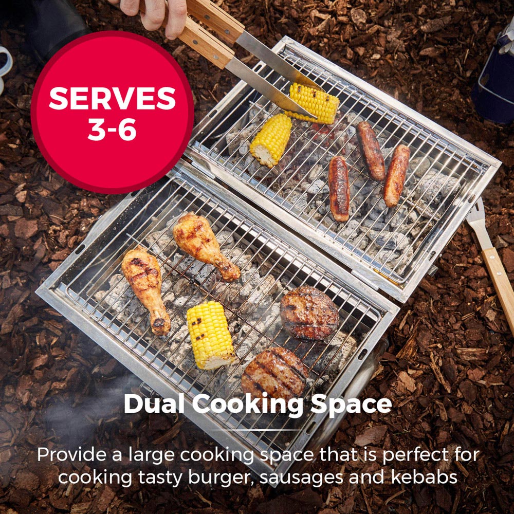 Tower Portable Barrel BBQ Grill Image 3