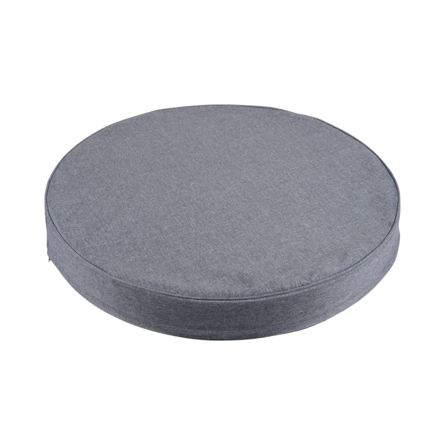 Solid Foam Circular Pet Pad Grey Image 1