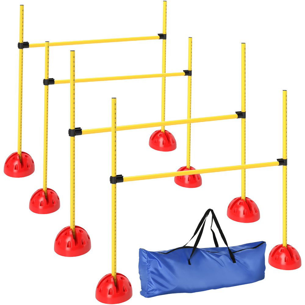 PawHut 4 Piece Dog Agility Set Image 3