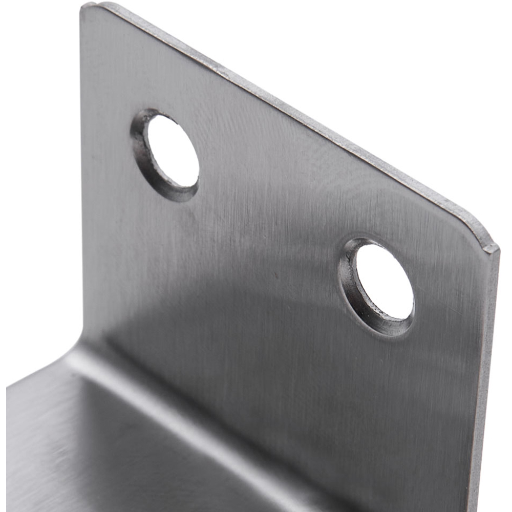 Living and Home 28mm Stainless Steel L-Shaped Heavy-Duty Corner Brace 20 Pack Image 4
