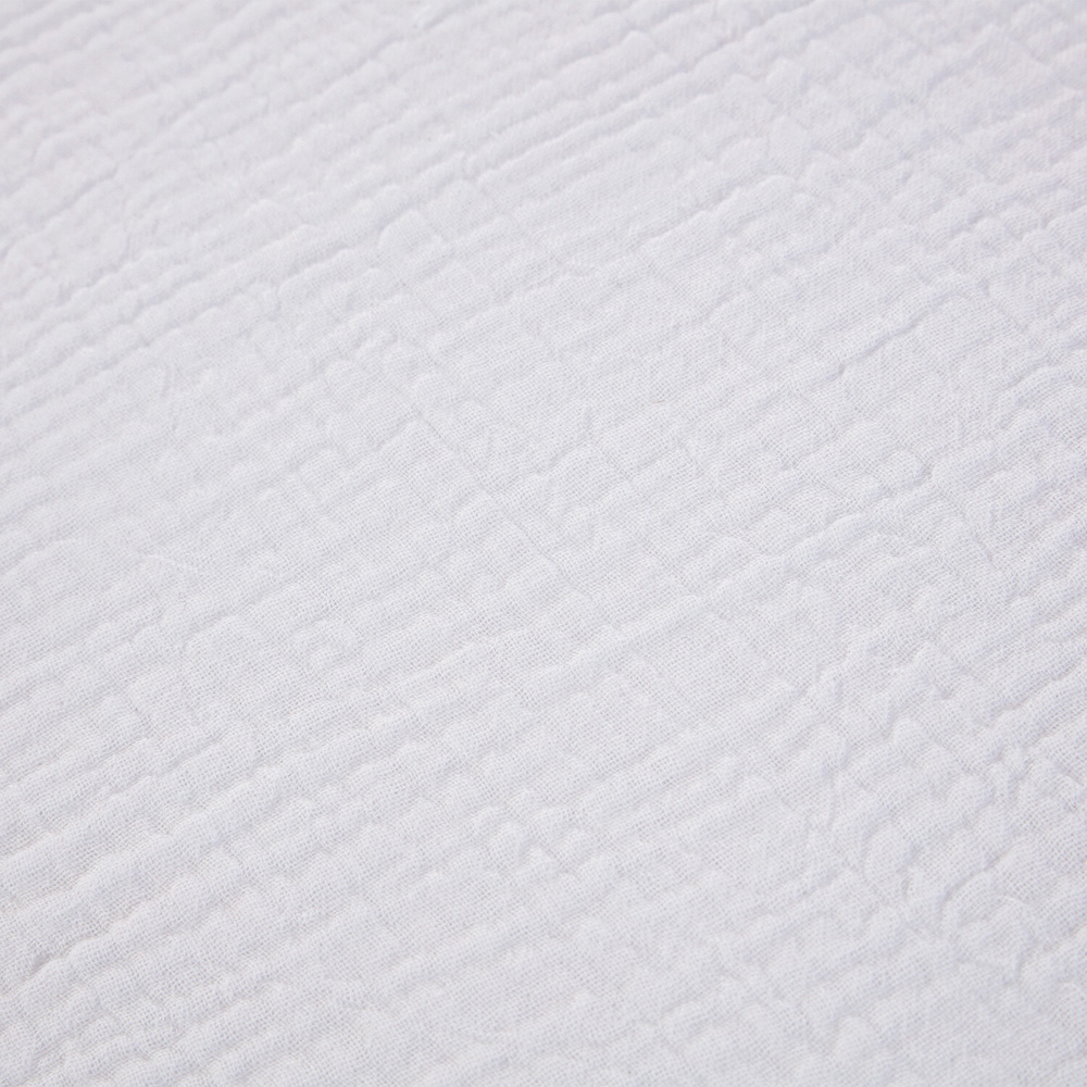 Muslin Duvet Set White King Image 4